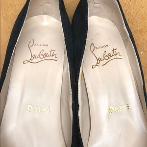 Christian Louboutin  heels black size 40